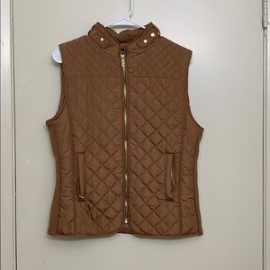 Quilted Zip Vest